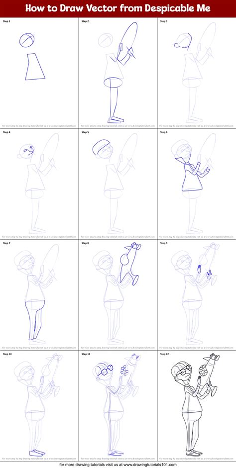 How To Draw Characters From Despicable Me Step By Ste Vrogue Co