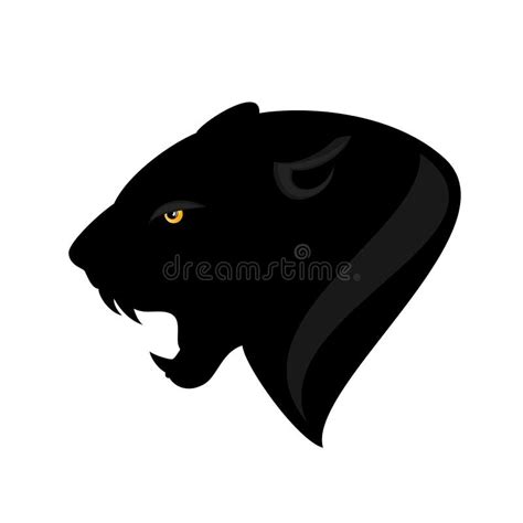 Panther Roaring Clipart