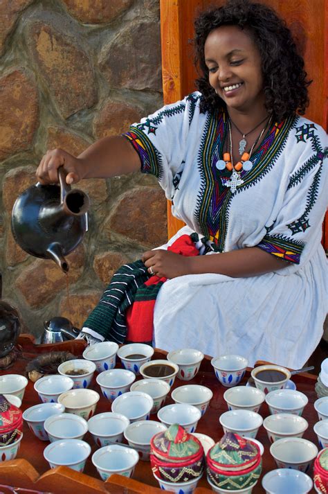 Ethiopian Girl Posing The Coffe Ceremony Gonder Ethiopi Flickr