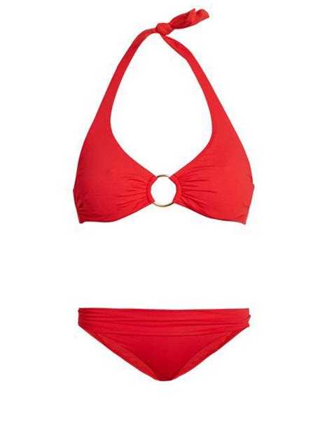 Melissa Odabash Brussels Underwired Bikini In Red Lyst
