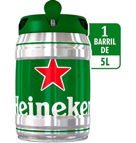 Comprar Cerveza Heineken Barril 5 L Cerveza Heineken Barril 5 L En