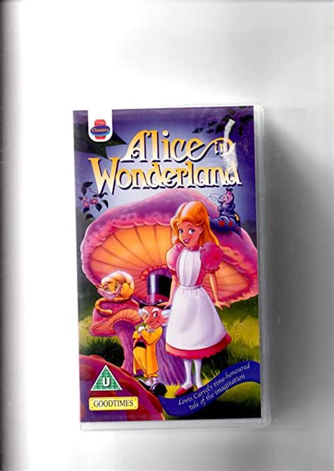 Alice In Wonderland Vhs Uk Video