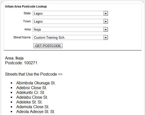 The nigerian postal service (popularly called nipost), divides the country into nine regions, thus making up the first digit of the postal code, while the dispatch district for outgoing sorting is the second and third digits combined with the first code. Nigeria Zip Code/Postcode - visionsinternet