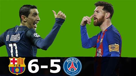 Psg sans pb comment ne pas y croire g regardé barca séville cela me rassure aussi le niveau du barca est faible. Barcelona vs PSG 6-5 - ShareonSport.com