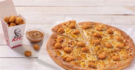 Pizza Hut And Kfc Launch New Limited Edition Popcorn Chicken Pizza
