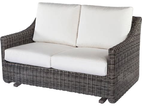 There are so many unique and wonderful items we could fill our entire showroom with this group. Ebel Avallon Wicker Glider Loveseat in 2020 | Love seat ...