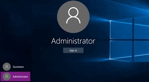 How To Enable Built In Administrator In Locked Windows 10