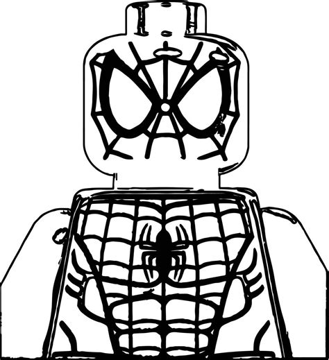 Lego spiderman and lego batman. coloring.rocks! | Spiderman coloring, Lego coloring pages ...