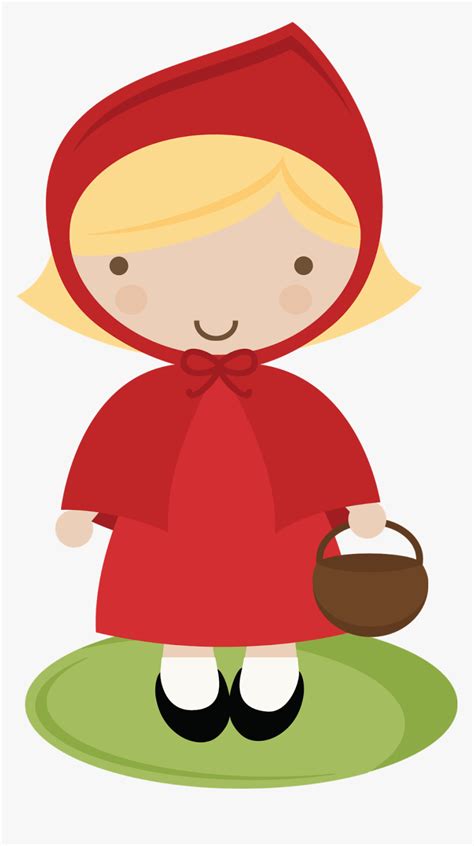 Little Red Riding Hood Template Cartoon Red Riding Hood Hd Png