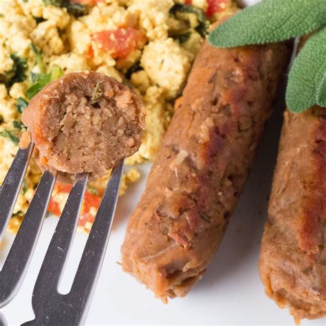 Vegan Breakfast Sausage Links Oil Free And Delicious A Plantiful