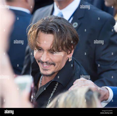 Actor Johnny Depp Attends The Premiere Of Disneys Pirates Of The
