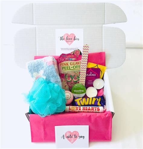 Care Package T Box For Her Best Friend Mum Sister Etsy