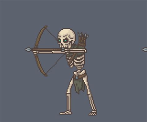 Artstation Game Asset 2d Animated Fantasy Skeletons Game Assets