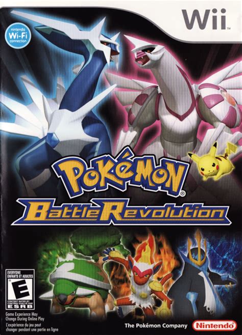 Juego pokemon wii u game. Pokémon Battle Revolution (2006) Wii box cover art - MobyGames