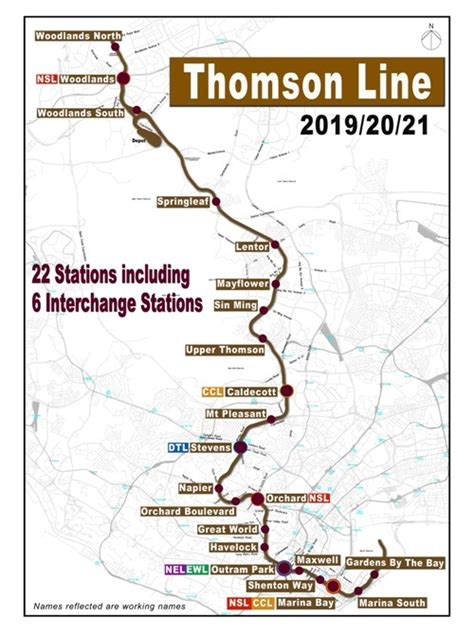 Ground for the construction of thomson line was broken in june 2014. Thomson-East Coast Line MRT Stations | SMRT Stations Wiki ...