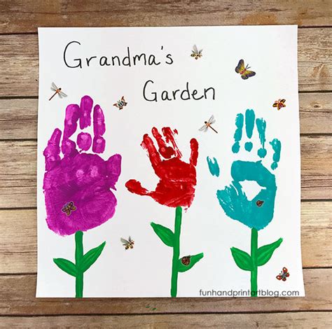 30 Mothers Day Crafts For Grandma A Hundred Affections