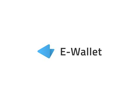 E Wallet Logo By Arnnt On Dribbble