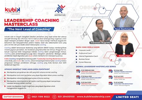 Kubik Leadership Coaching Masterclass The Next Level Of Coaching Kubik Leadership