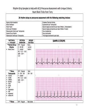 Acls Strips Fill Online Printable Fillable Blank Pdffiller