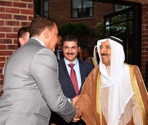 Kuna Kuwait Amir Arrives In Washington Dc For Summit Talks With