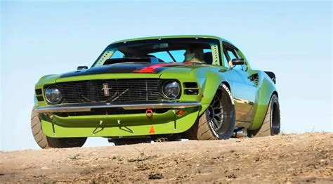 Widebody 1970 Ford Mustang Ruffian With Ls V8 Engine