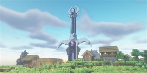 Minecraft Nether Portal Sword Build Pierces Dimensions