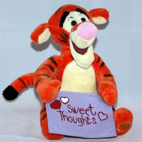 Disney Store Sweet Thoughts Valentines Day Tigger Tigger Disney Store Disney