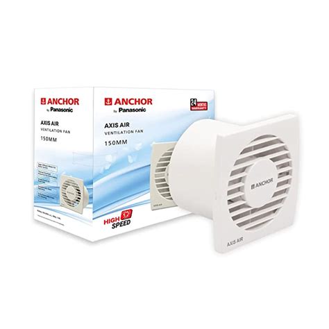 Buy Anchor By Panasonic Axis Air 150mm Plastic Ventilation Fan Exhaust