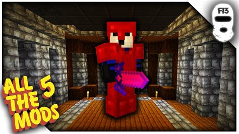 Crafting The Best Armor And The Best Weapons In The Modpack Minecraft 115 All The Mods 5 E16