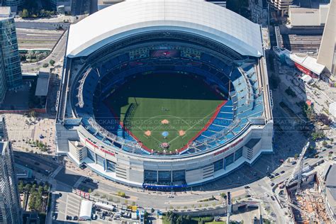Aerial Photo Rogers Centre Toronto