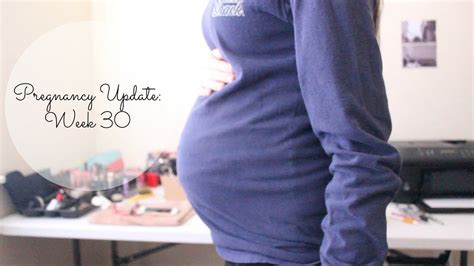 Pregnancy Update Week 30 Youtube
