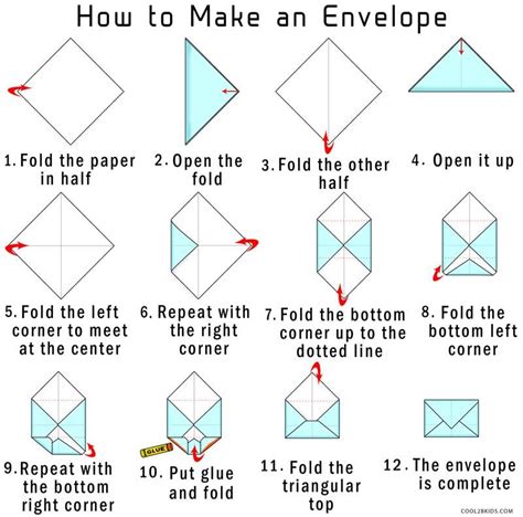 How To Make An Envelope From Construction Paper