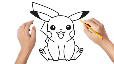 Cómo Dibujar Pikachu Dibujos Sencillos