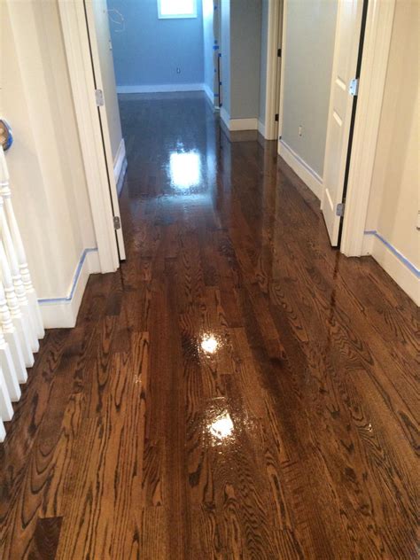 Antique Brown Stain On Red Oak Floors Central Mass Hardwood Inc