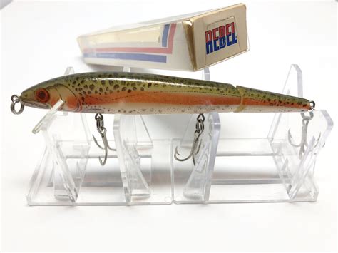 Rebel Jointed Minnow Rainbow Trout Color 71 With Box My Bait Shop Llc