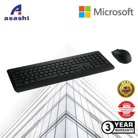 Microsoft 900 Wireless Desktop Keyboard Mouse Combo Pt3 00027