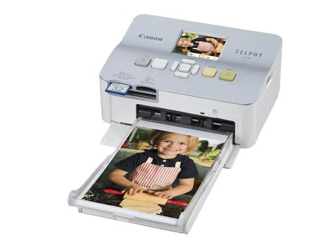 Shop Camera Canon Selphy CP Silver Compact Photo Printer Canon