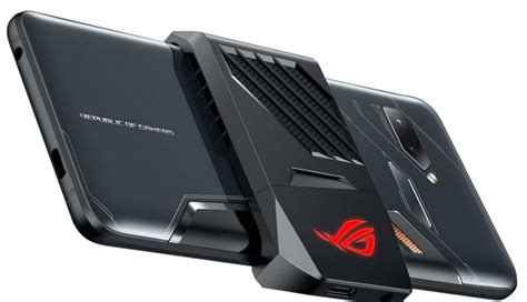 Asus Rog Gaming Smartphone With Air Triggers Overclocked Snapdragon