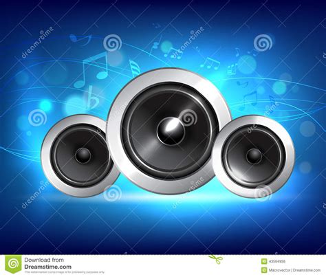 Audio Speaker Music Concept Stock Vector Illustration Of Concept