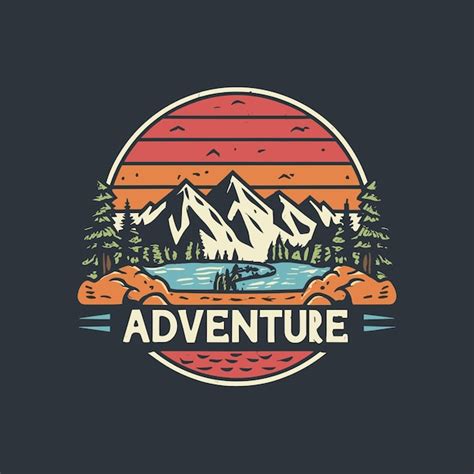 Premium Vector Adventure T Shirt Design Vector