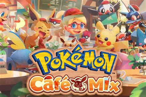 Pokémon Smile En Café Mix Beschikbaar Tanden Poetsen En Café Uitbaten