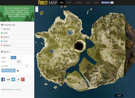 The Forest Survival Game Map