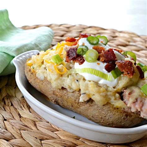 Otherwise the steak on top will come out hard and the potatoes will not be cooked all the way through. Steak Stuffed Baked Potatoes | kitchengetaway.com