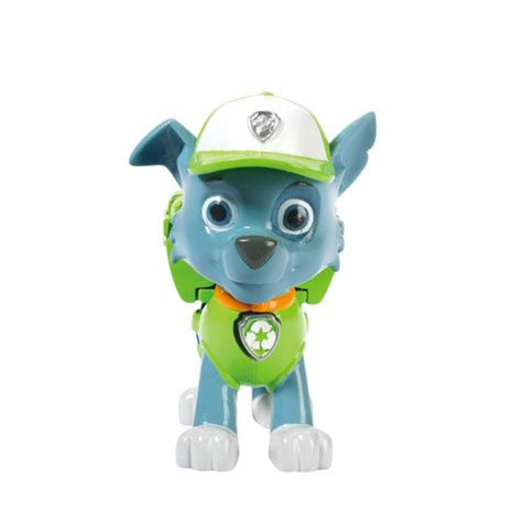 Spin Master Paw Patrol Paw Patrol Action Pack Pup And Badge Rocky Us