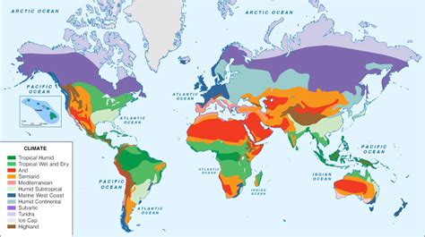 Room 167 May 2013 Climate Zones Geography Map World Weather