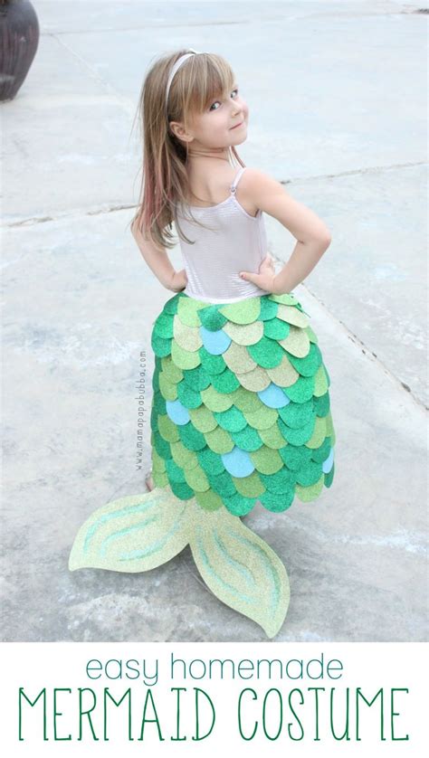 20 Diy Mermaid Costume Homyhomee