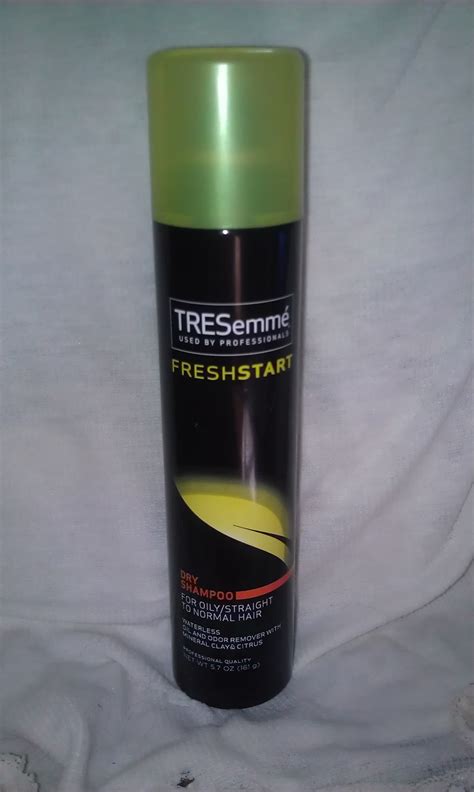 The Pieces Of Sabrina Tresemme Fresh Start Dry Shampoo Review