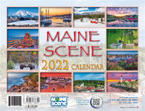 Maine Scene Calendar Maine Scene Maine Souvenirs And Calendars