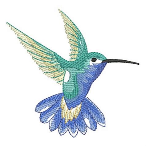 Hummingbirds Machine Embroidery Designs Instant Download 4x4 Etsy