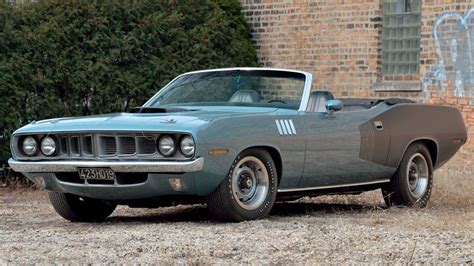 One Of The Three 1971 Plymouth Hemi Cuda Convertibles Built With A Manual Transmission Failed